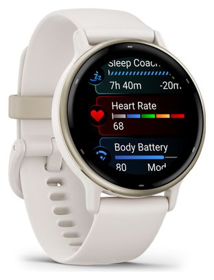 Montre de Sport Garmin Vívoactive 5 Blanc Ivoire Or