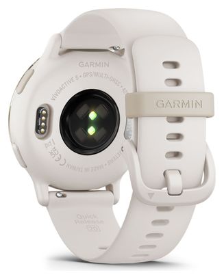 Montre de Sport Garmin Vívoactive 5 Blanc Ivoire Or