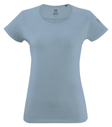 Camiseta de <p>senderismo</p>mijo <p><strong> jacquard</strong></p>azul para mujer
