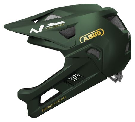 Casque Integral Enfant Abus YouDrop FF Vert