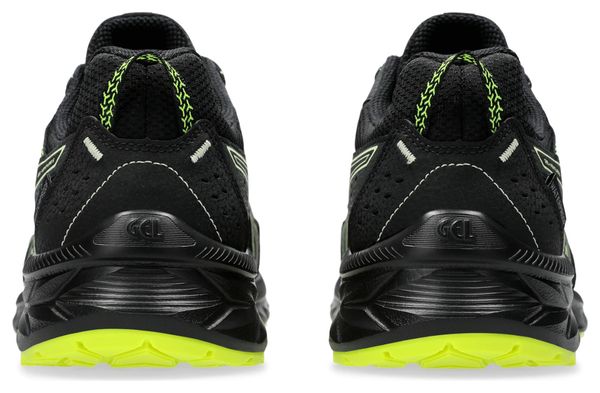 Chaussures Trail Asics Gel-Venture 9 Waterproof Noir/Jaune Homme