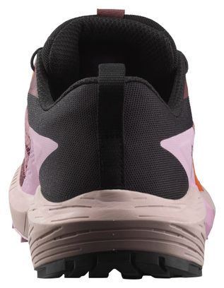 Chaussures Trail Salomon Sense Ride 5 Gore-Tex Rose/Violet Femme