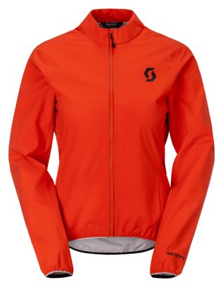 Scott Endurance Waterproof Damen-Regenjacke in Rot