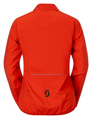 Scott Endurance Waterproof Damen-Regenjacke in Rot