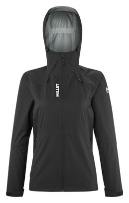 Veste Imperméable Femme Millet Fitz Roy Noir