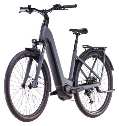 VTC Électrique Cube Kathmandu Hybrid One 800 Easy Entry Shimano Cues 10V 800 Wh 700 mm Gris Shadow 2025