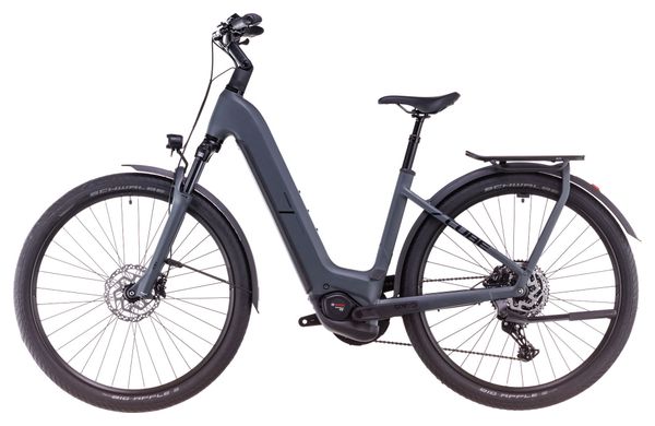 Cube Kathmandu Hybrid One 800 Easy Entry Electric Hybrid Bike Shimano Cues 10S 800 Wh 700 mm Shadow Grey 2025