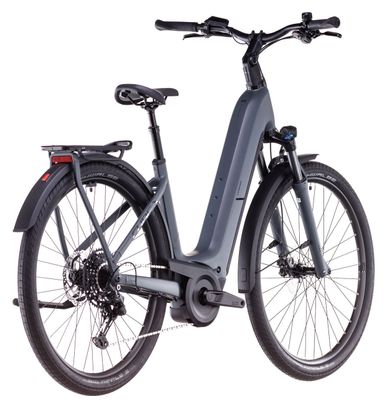 VTC Électrique Cube Kathmandu Hybrid One 800 Easy Entry Shimano Cues 10V 800 Wh 700 mm Gris Shadow 2025