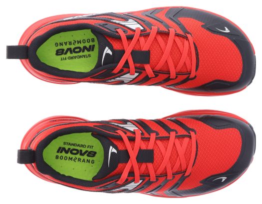 Inov 8 TrailTalon Max Black/Red Men's Trail Running Shoes