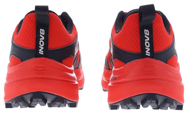 Inov 8 TrailTalon Max Black/Red Men's Trail Running Shoes