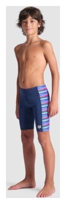 Jongens Jammer Arena Racing Stripe Blauw/Multicolor