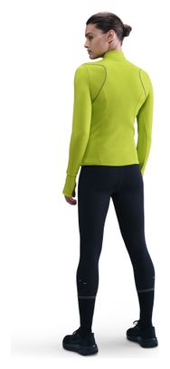 Haut thermique 1/4 zip Nike Swift Jaune Femme