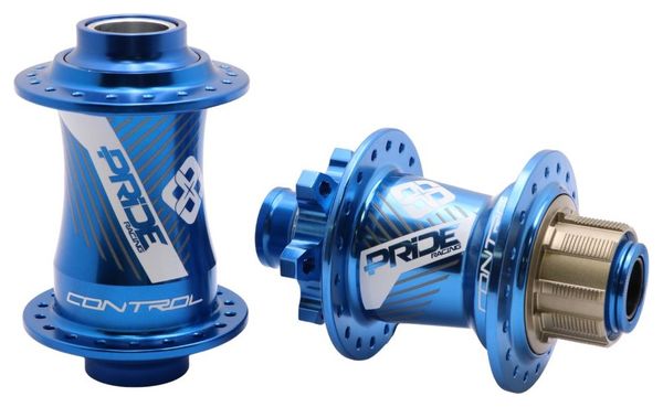 Paire de Roues Alu Pro Pride Helium Control V2 20/15mm Bleu