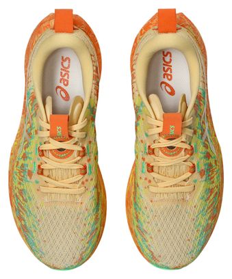 Zapatillas de running Asics Noosa Tri 16 naranja/verde para mujer