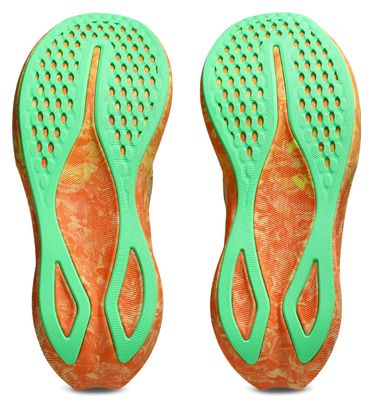 Zapatillas de running Asics Noosa Tri 16 naranja/verde para mujer