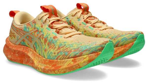 Zapatillas de running Asics Noosa Tri 16 naranja/verde para mujer