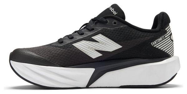 Scarpe da corsa New Balance FuelCell Rebel Lace Nero/Bianco Bambino