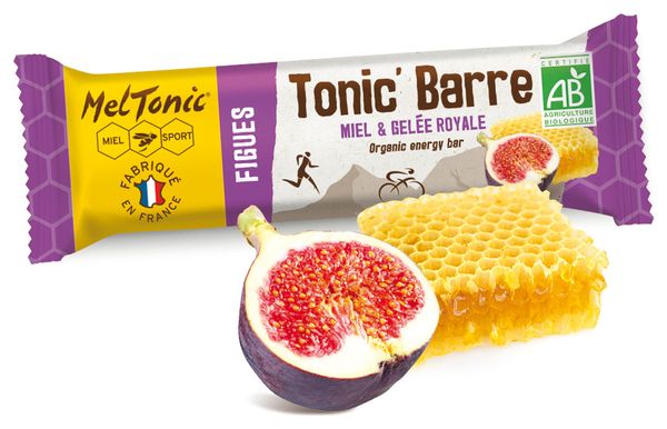 Barre énergétique Meltonic Tonic BIO Miel Figue 25g