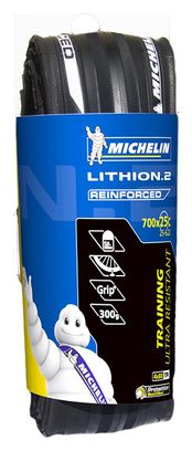 MICHELIN 2016 Road Tire LITHION 2 REINFORCED 700 mm Folding Black