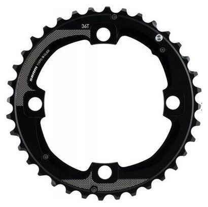 Sram Chainring MTB 34T 104mm AL5 2x10S Medium Pin Blast Black