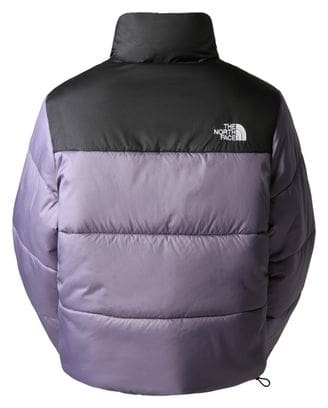 The North Face Cropped Saikuru Donna Purple Down Jacket
