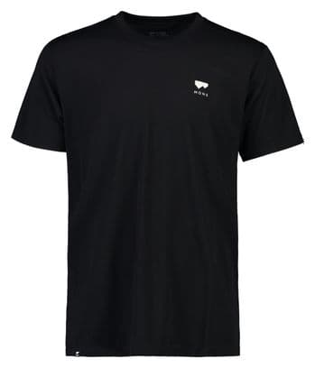T-Shirt Technique Mons Royale Icon Merino Noir