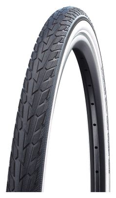 SCHWALBE Pneu Extérieur Road Cruiser 28 X 1.60 Noir/Blanc Reflexion