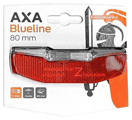 AXA feu arrière blueline E-bike 6-12v 80mm