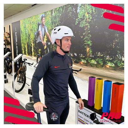 Casque vélo Speed vélo électrique NTA 8776 - Blanc