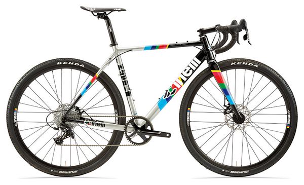Cinelli Zydeco Gravel Bike Sram Apex 11S 2019 Black Silver Multicolor