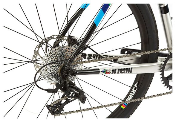 Cinelli Zydeco Gravel Bike Sram Apex 11S 2019 Black Silver Multicolor