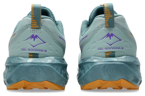 Chaussures Trail Asics Gel-Sonoma 8 Bleu Femme