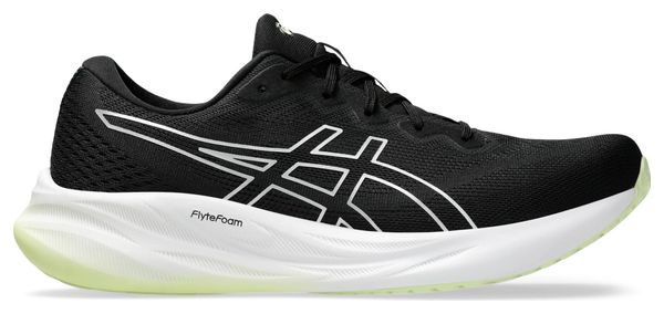 Asics Gel-Pulse 15 Laufschuhe Schwarz/Weiß/Grün Herren