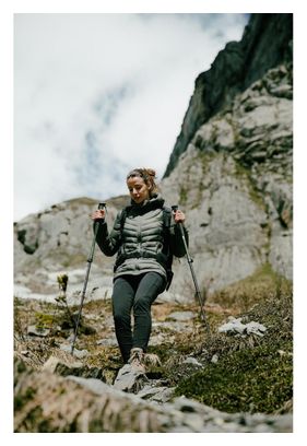 Chaqueta de plumón para mujer Forclaz MT500 -10°C Verde