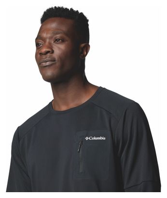 Columbia Tech Langarmshirt Schwarz