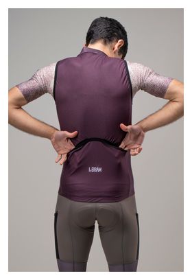 LeBram Trainingsviolet Plum Mouwloos Jasje