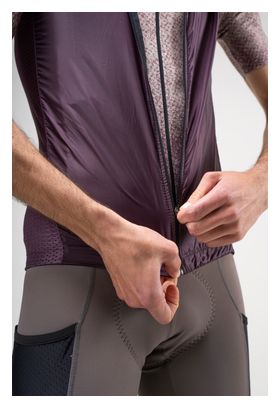 LeBram Trainingsviolet Plum Mouwloos Jasje