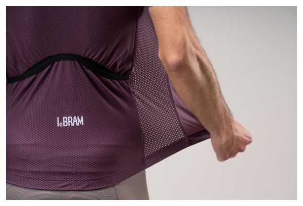 LeBram Trainingsviolet Plum Mouwloos Jasje