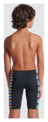 Jongens Arena Racing Stripe Jammer Zwart/Multicolour