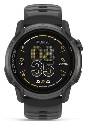 Reloj GPS Coros Apex 4 42 mm con pulsera de silicona negra 