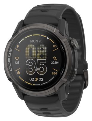 Reloj GPS Coros Apex 4 42 mm con pulsera de silicona negra 