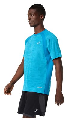 T-Shirt Running Asics Road Bleu Homme