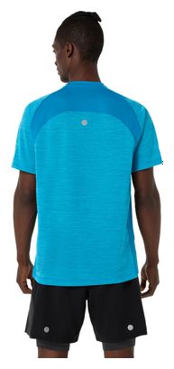 T-Shirt Running Asics Road Bleu Homme