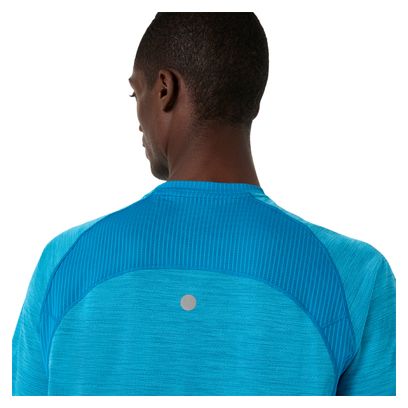 T-Shirt Running Asics Road Bleu Homme