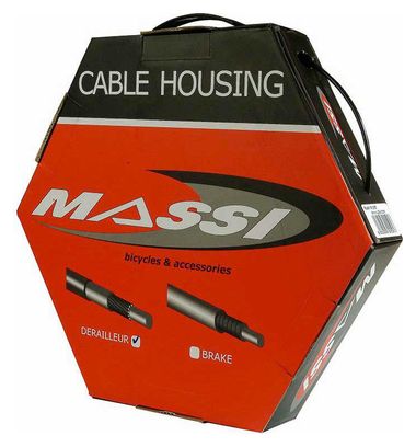 MASSI Derailleur Buitenkabel - 2m Zwart