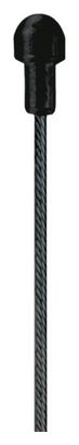 BBB BrakeWire Road Brake Cable 1.5x2000mm Noir