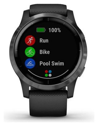 Montre de Sport Garmin vívoactive 4 Noir / Gris Foncé