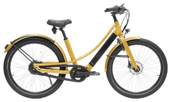 Bicicleta Reine de cuadro bajo conectado Enviolo City CT 504Wh 26'' Oro 2022