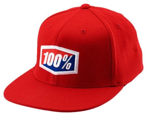 Official J-Fit Flexfit Cap 100% Rot