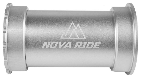 Boitier de pédalier Nova Ride BB386 24mm Argent